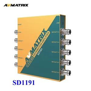 AVMATRIX SD1141 SD1191 SD2080 SD1151-12G Distribution Amplifier <strong>Splitter</strong> Converter Video Switcher for Audio Video - Product Image 5