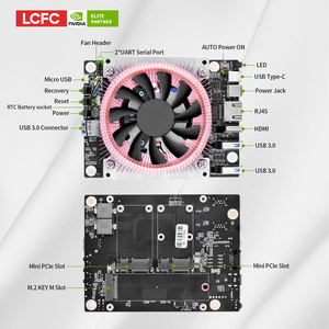 Jetson agx Orin DEV Kit 64GB IOT thiết bị cạnh Ai cho bộ sưu tập dữ liệu phân tích cạnh sản phẩm thể loại phát triển bảng Bộ dụng cụ - Product Image 5