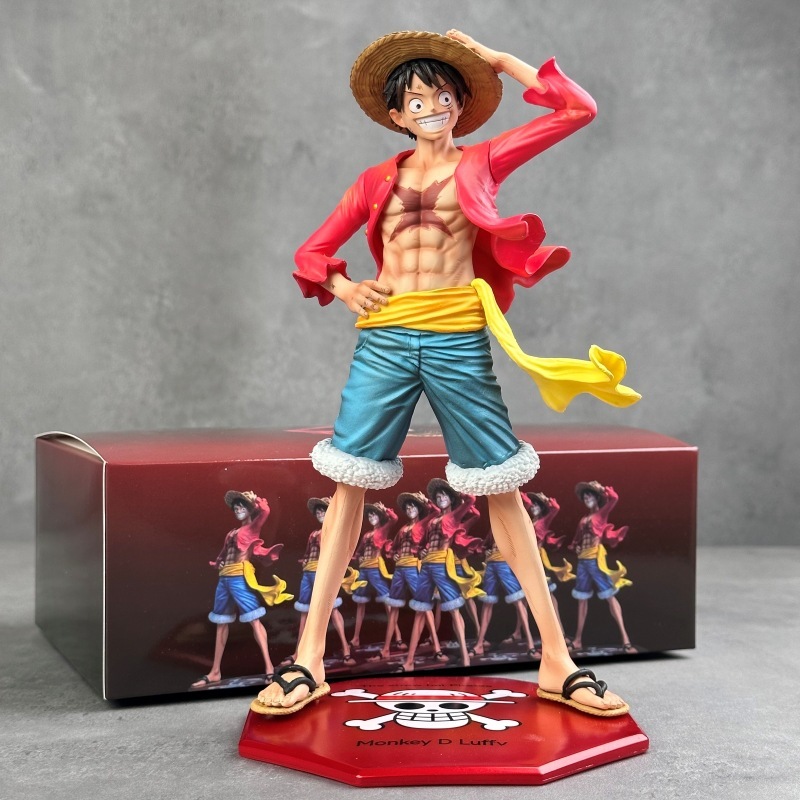 Hat-pressing ghost island luffy