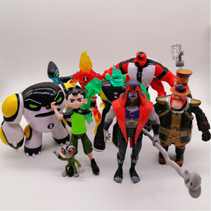 AL 9 Pcs / Set BEN10 Handsoffice PVC <strong>Toy</strong> Earth Defender Young Large Small Monster Doll Protector of Earth PVC <strong>Toy</strong> - Product Image 5