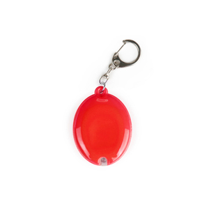 不同颜色定制椭圆形发光二极管反光软反射器带钥匙链 - Product Image 5