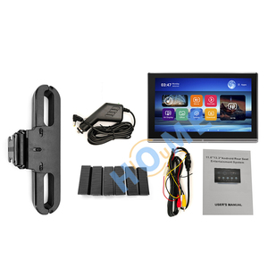 11.6インチAndroid12ユニバーサルリアヘッドレストモニタータッチスクリーンビデオプレーヤーDVDステレオラジオマルチメディアWiFiミラーリンク用 - Product Image 3