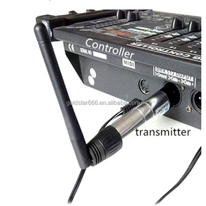 2,4 г мини беспроводной DMX512 передатчик приемник 3-контактный сценическое осветительное оборудование короткий бар диджейский контроллер для сценического освещения вечеринки - Product Image 5