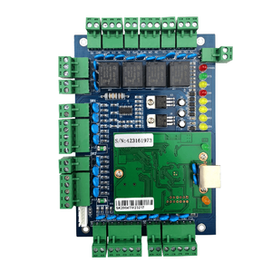 TCP IP Wiegand 26 34 Standard di rete 4 porte pannello di controllo per il sistema di controllo accessi Rfid estendere il controllo di allarme antincendio