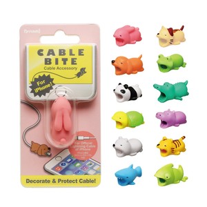 Atacado Bonito <span class=keywords><strong>USB</strong></span> Carregamento Cabo Protetor Desenhos Animados Data Linha Cabos Carregador Cabos Saver Protetores