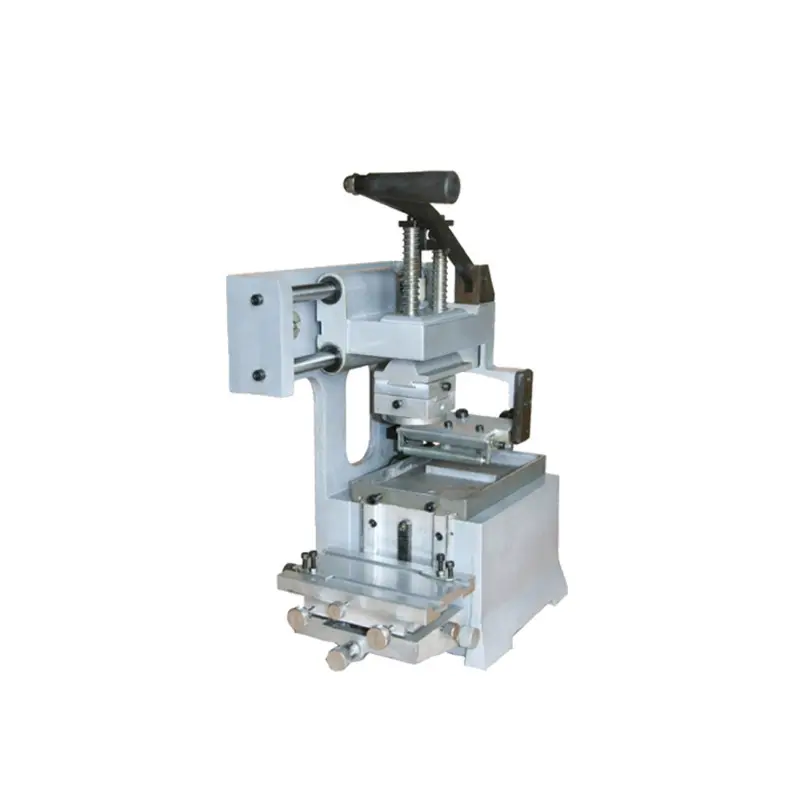 Máquina manual da impressora com o sistema de poço aberto para o logotipo diy transferência 60x100mm preço barato