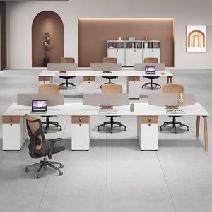 Economical Office <strong>Computer</strong> <strong>Desk</strong>, 4/6 Large Desktop, Multi-functional Workbench, Can Be Spliced and <strong>Customized</strong> - Product Image 2