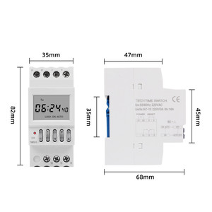 TM624 220V 16A 50Hz 40 Groups School / Factory Bell Controller 1 Second Interval Ring <strong>Timer</strong> Switch Second Control <strong>Timer</strong> Clock - Product Image 6