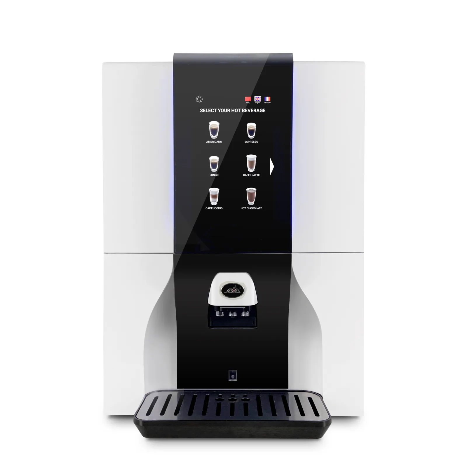 Smart Bean to Cup Instant Premix Powder Milk Tea Coffee Vending Machine