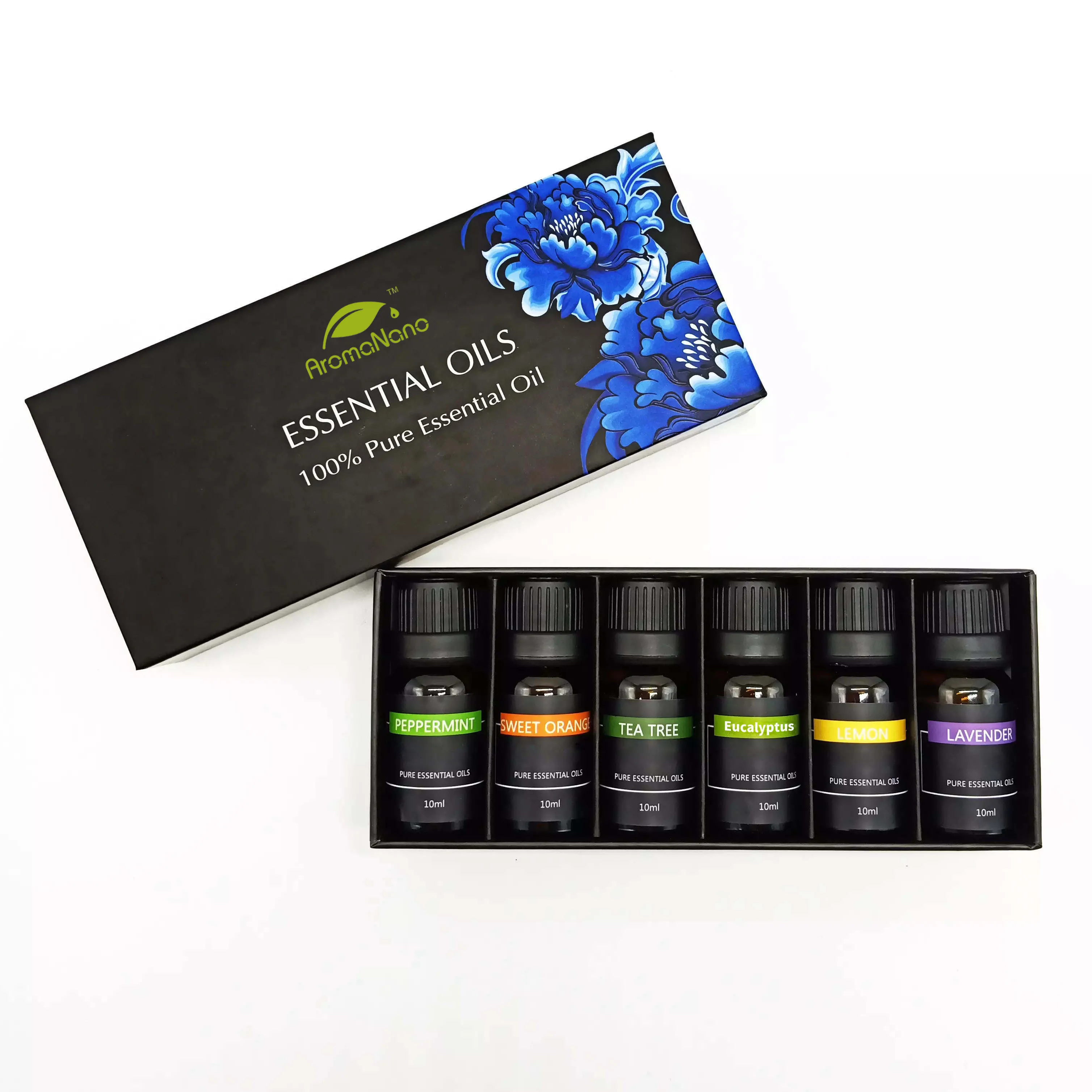 5Ml 10Ml 15Ml Natuurlijke Gember Rose Essentiële Olie Nieuwe 100% Pure Essentiële Olie Gift Set Pepermunt Lavendel diffuser Essentiële Oliën