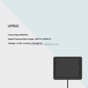 लुडा ldtr22 24 घघz वेग मापने सेंसर 320 मीटर डिटेक्शन रेंज गैर-संपर्क स्थापना वाहन गति माप सुरक्षा - Product Image 3
