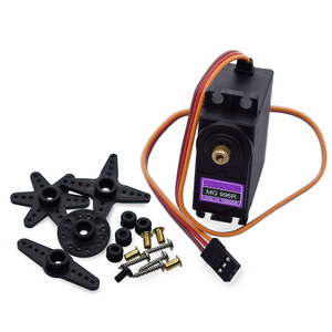 Servi digitale MG995 MG996R 180/360 gradi Servo ingranaggio metallico per il modello di elicottero barca per Arduino UNO diy