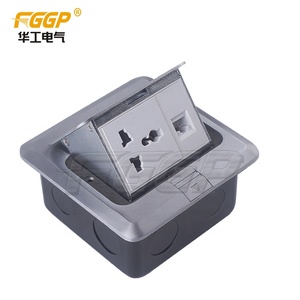 Universal montado en el piso Pop poder hembra caja con datos/piso cuadrado hembra universal/piso/salida computadora hembra - Product Image 1