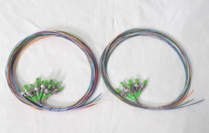 ไฟเบอร์ออปติก fc/apc โหมดเดียว pigtail 12 COLOUR 0.9mm LSZH 1เมตร - Product Image 6