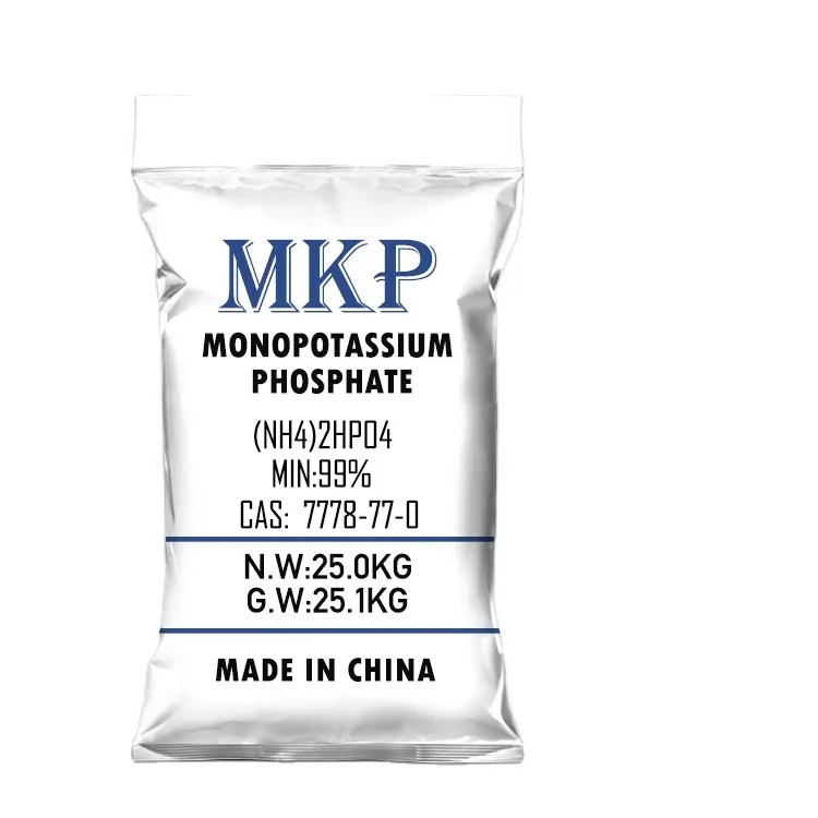 Fertilizzante Mono fosfato di potassio di prezzo superiore e basso granello bianco fosfato monopotassico o polvere cristallina 231-913-4