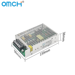 OMCH S-75 Series 75W AC to DC Single <strong>Output</strong> <strong>Switching</strong> Power Supply 5V 12V 24V 48V 15A 3.6A 3.2A <strong>1</strong>.6A <strong>Input</strong> Voltage SMPS - Product Image 1