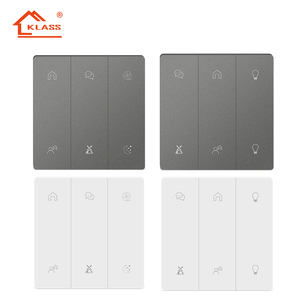 KLASS Smart Tuya ZigBee Wand-Touch-Schalter 1/Gang mit super dünnem PC-Panel für Smart Home Smart Home Automation System 40 a - Product Image 1