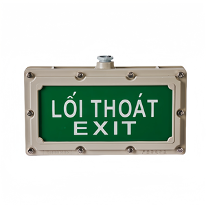 IP54 IP67 220VAC đơn đôi bên treo loại dẫn lối ra dấu hiệu ánh sáng cho trường hợp khẩn cấp mô hình tùy chỉnh ngôn ngữ phong cách - Product Image 2