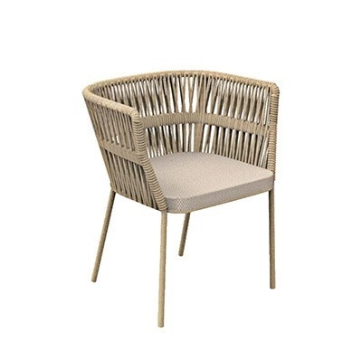 Chaise en corde tressée M