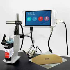 Digitale in linea datario stampante a getto d'inchiostro a due testine di stampa scatola di cartone ondulata macchina da stampa - Product Image 5