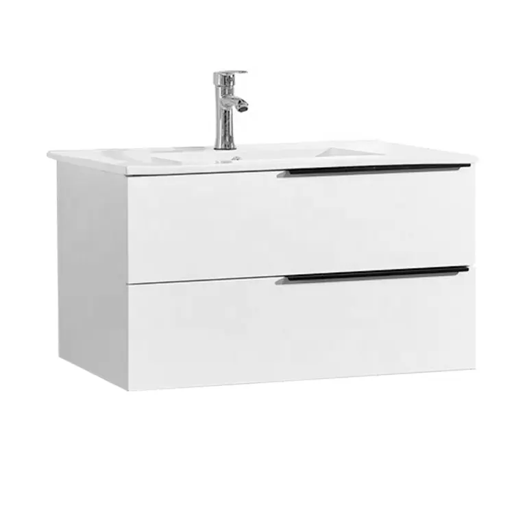 Vanidades de baño Muebles Diseño de gabinete de lavabo moderno con fregadero Vaniti