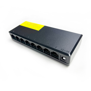 8-Port 100Mbps Desktop <strong>Network</strong> Switch with RJ45 Ports Plastic Case 10/100Mbps Speed for Small <strong>Networks</strong> - Product Image 4