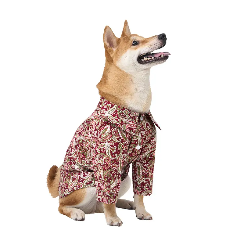 Jyacwear Hondenkleding Groothandel 2023 Retro Stijl Designer Pet Accessoires China Outdoor Luxe Mode Shirts Pet Couture