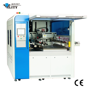 Automatischer Acryl-Siebdrucker mit automatischem Laden des Flach bildschirms Entladen der pneumatischen Stromquelle Motor pumpen kern komponenten - Product Image 3