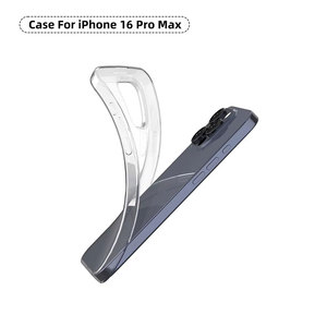 Laudtec şeffaf telefon kabuk için Iphone 17 hava 16 Promax ince temizle arka kapak kılıfı basit iş darbeye cep sjk - Product Image 5
