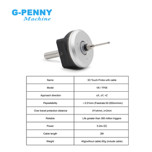 Customized MACH3/GRBL <strong>Edge</strong> <strong>Finder</strong> 3D Probe Used for <strong>Cnc</strong> Milling Machine Photoelectric Sub-center Rod
