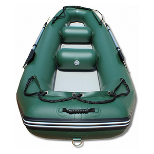水上釣りボート用防水インフレータブルいかだインフレータブルPVCライフラフティングボート - Product Image 3