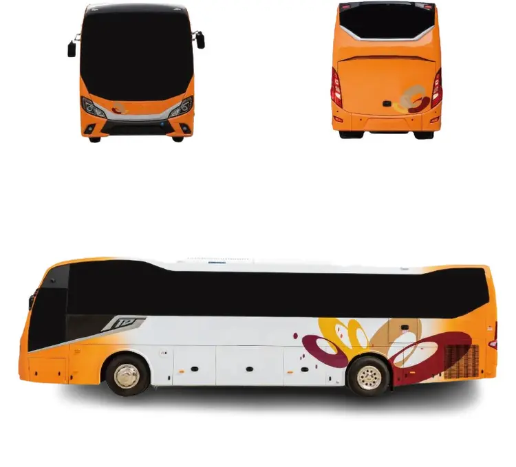 Promotion Big Bus 52 places autobus non utilisés autocar électrique à vendre