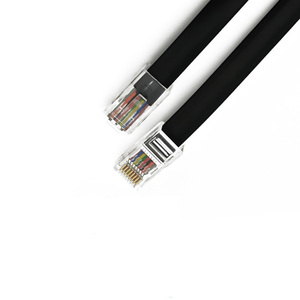 Cavo di rete personalizzato 8 p8c RJ45 cavo di rete 1M Cat5 UTP cavo Patch Ethernet da maschio a maschio cavo Flat LAN 8 Core - Product Image 2