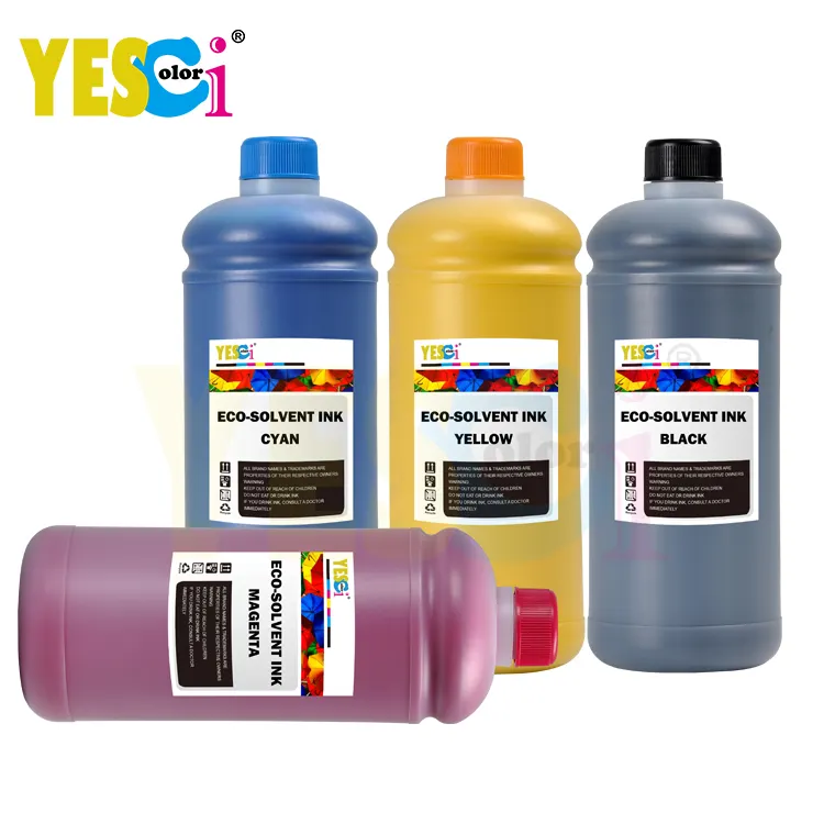 Sim-impressora digital colorida da foto do pigmento do eco, impressora grande formato de tinta branca da impressora para epson dx5 dx7