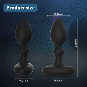 Ylove công nghệ cao ứng dụng mạnh mẽ/điều khiển từ xa Silicone lỏng mông cắm hậu môn Vibrator Massager Đồ chơi tình dục cho nam giới - Product Image 2