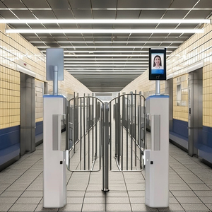 WAN phim hoạt hình sinh học thời gian tham dự Hệ thống an ninh khuôn mặt đăng ký Swing rào cản cửa Flap Cánh Cơ chế tốc độ quay - Product Image 4