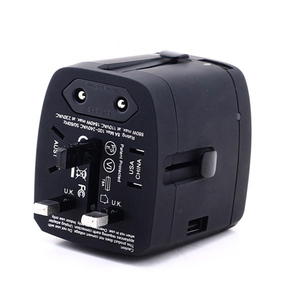 Nuevo enchufe de conversión de viaje con 4 salidas USB para todos los países adaptador de viaje universal en todo el mundo, Internacional - Product Image 4