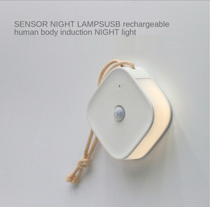 HBK alta qualidade recarregável <span class=keywords><strong>LED</strong></span> noite luz simples prático cordão magnético <span class=keywords><strong>sensor</strong></span> infravermelho cama lado parede luz