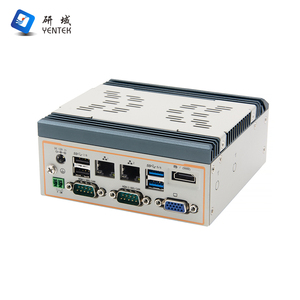 OEM ODM Industrie-Desktop-PC Intel J4125 J6412 DDR4 M.2 Win10 Linux Ubuntu HD VGA-Display 2 LAN 2 COM 8 USB Embedded Fanless PC - Product Image 1