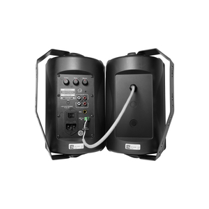 2*20W Class D 5 Inch Active Wall Mount Amplifier Speaker Pair with RCA Line IN/OUT <strong>Microphone</strong> for PA Smart Home <strong>Audio</strong> System - Product Image 1