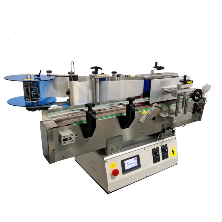 automatic labeling machine for bo label applicator for wine beer bottle jar cans stickers machine round bottle labeling machine