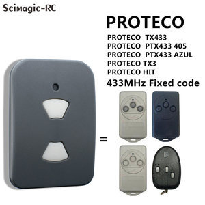 SMG-302 PROTECO ANGIE TX433/PTX433 405/PTX433 AZUL/TX3/HIT Garage telecomando 433.92MHz codice fisso trasmettitore Gate portachiavi - Product Image 2