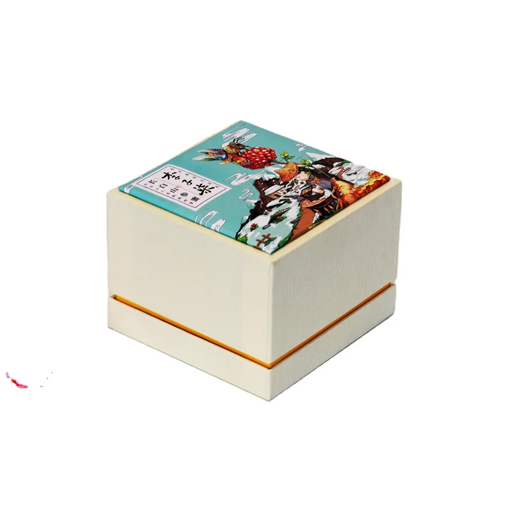 Impressão personalizada de papelão de luxo, caixa de embalagem de papel, embalagem de suplementos, embalagem de mel de abelha, caixas de embalagem