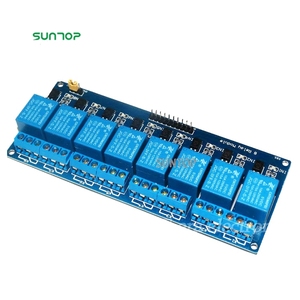 8-Kanal-Relais SPS-Bedienfeld Relais 5-V-Modul für Arduin mit opto isoliertem 12V 24V