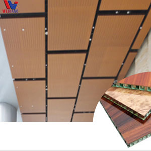 Weibang Architectale Honingraatbord Dubbelzijdig Gevel Materiaal Buitenmuur Alucobond Duurzaam <span class=keywords><strong>Acp</strong></span> Aluminium Composiet Paneel - Product Image 1