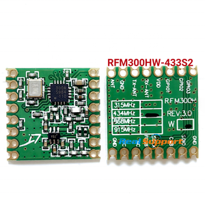 New original RFM300 RFM300H-433Mhz RFM300HW-433Mhz <strong>RF</strong> <strong>Transceiver</strong> Module With +20dBm (100mW) Output Power FOR Home automation