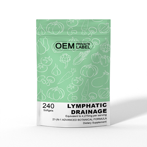 Lymfedrainagesupplementen 240 Capsules 4275Mg Lymfesysteem Supplement 21-In-1 Kruidenmengsel Echinacea Zwangere Vrouwen - Product Image 1
