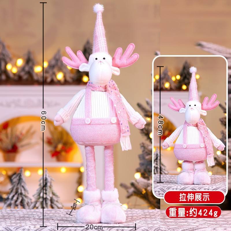 Small Pink 60CM Extendable - Deer