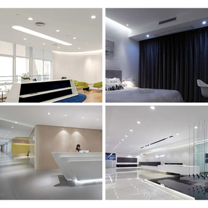DGLUX 2023การออกแบบใหม่ที่ทันสมัยบางพื้นผิวปิดภาคเรียนรอบตาราง RGB 3วัตต์นำแสงแผง - Product Image 6