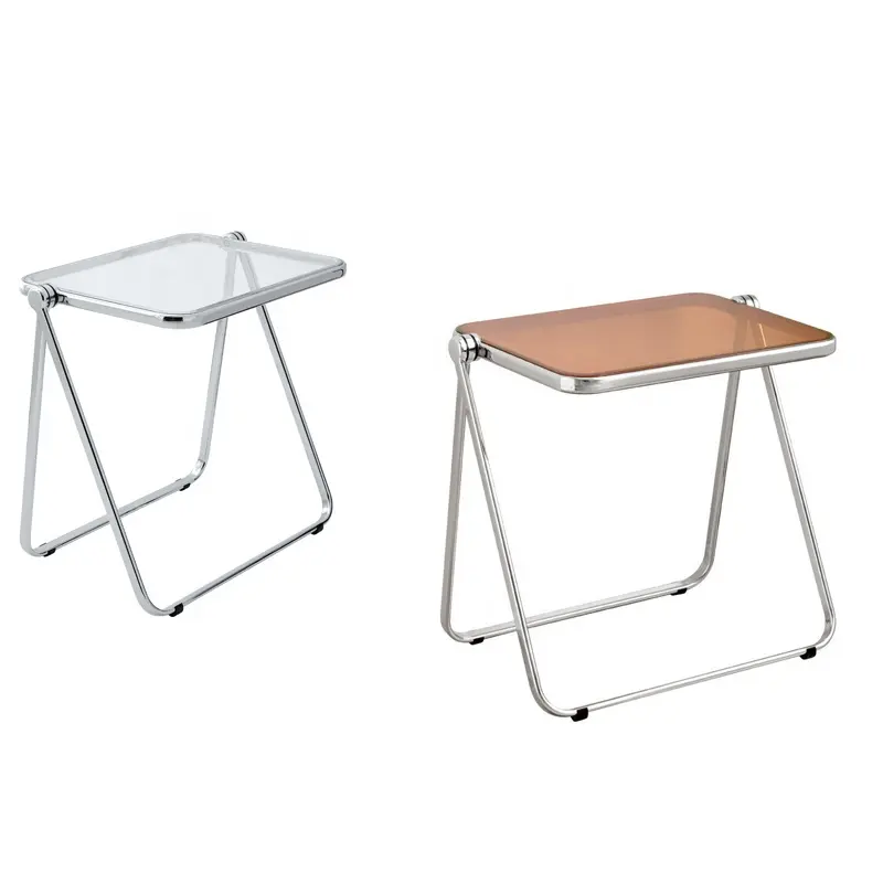 Mesa dobrável de metal para piquenique, mesa dobrável moderna para mesa e cadeiras para eventos